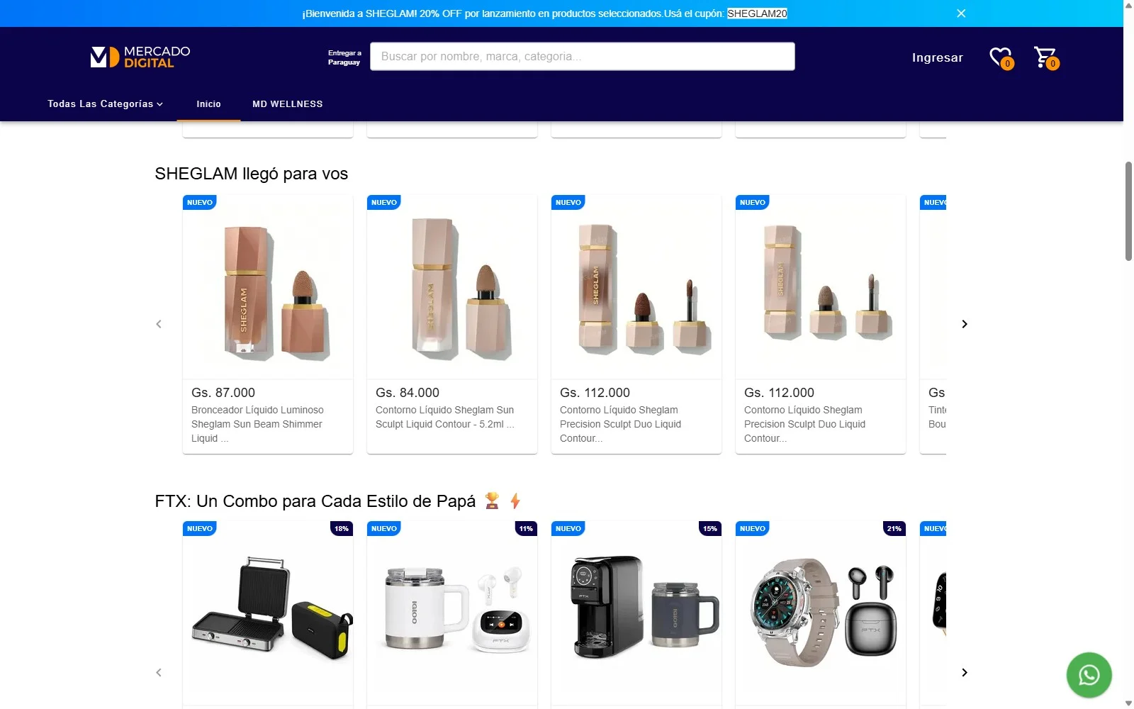 Catálogo de mercadodigital.com.py