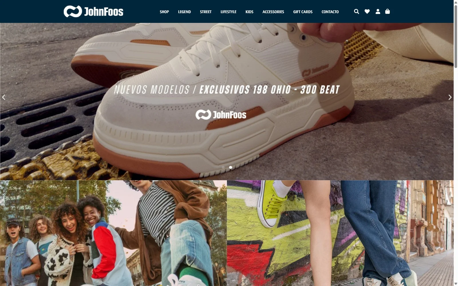 Ecommerce de John Foos Paraguay
